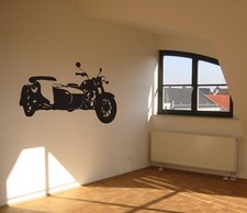 Wandtattoo - Dnepr Ural M70 -