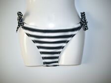 Bikinihose schwarz weiß