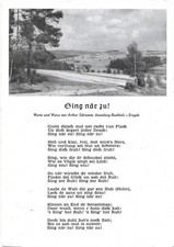 Arthur Schramm,Liedkarte,Liederkarte,Annaberg,Erzgebirge,Sachsen