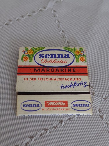 Streichholzheftchen senna - streichholzheftchen,,