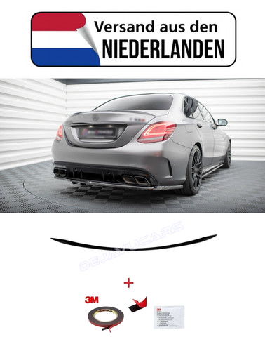 C63 amg look spoiler - amg,