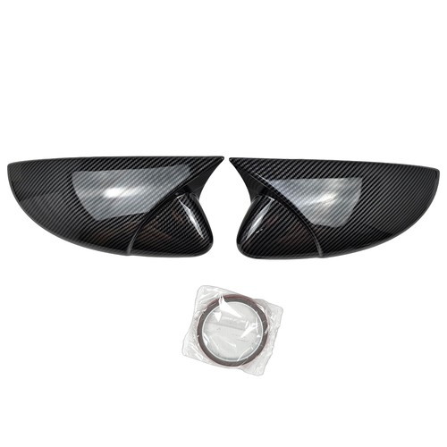 Carbon optik spiegelkappen - carbon,