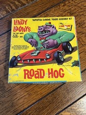 Vintage Lindy Loons Road Hog Kunststoff Bausatz von Lindberg NUR LEERKARTON!