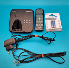Telefon Siemens Gigaset DECT Mobilteil AS28H + AS285 AB Schnurlos Batterien gut