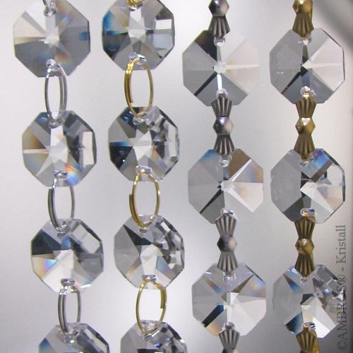 33cm kristall kette - kristall,