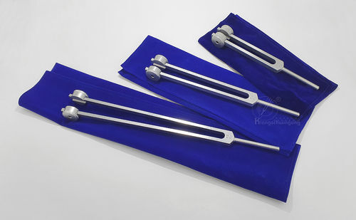 3er stimmgabelset gewichte - stimmgabelset,