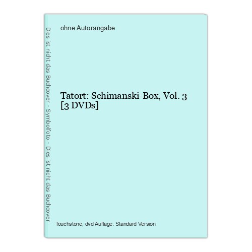 Tatort schimanski box - tatort:, vol.