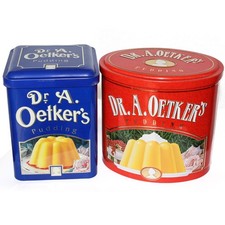 DR. OETKER Blechdosen Pudding