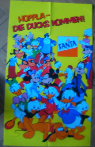 Original fanta werbeplakat - original,