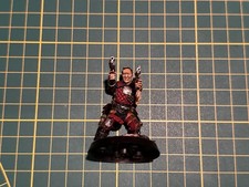 Warhammer 40K Inquisitor 54mm Gunslinger Slick Devlan Metal Rare Used OOP