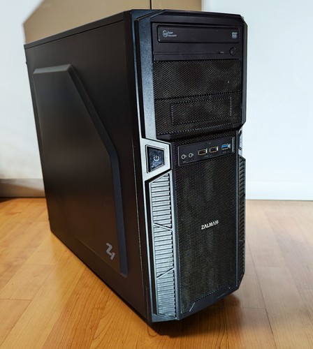Zalman tower gigabyte - pc, +