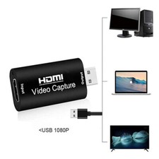 4K HD Video Capture Card USB 2.0 Grabber Record Box for PS4 Game DVD Camcorder