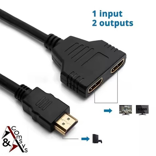 Out splitter hdmi - 1-in-2-out,