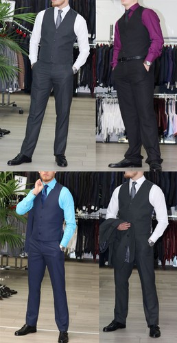 Slim fit herren weste - slim-fit,
