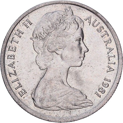 Australien cents 1981 - australien,,