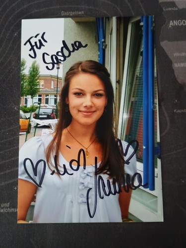 Autogramm janina uhse - uhse, gzsz