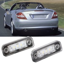 Passt für Mercedes-Benz SLK R171 04-11 LED Kennzeichenbeleuchtung Lichtscheibe