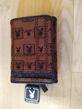 PLAYBOY HERREN UNISEX DAMEN GELDBÖRSE BRAUN NEU + PORTOFREI UK UVP £36