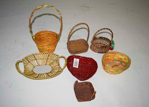 Rattan körbe in - x,
