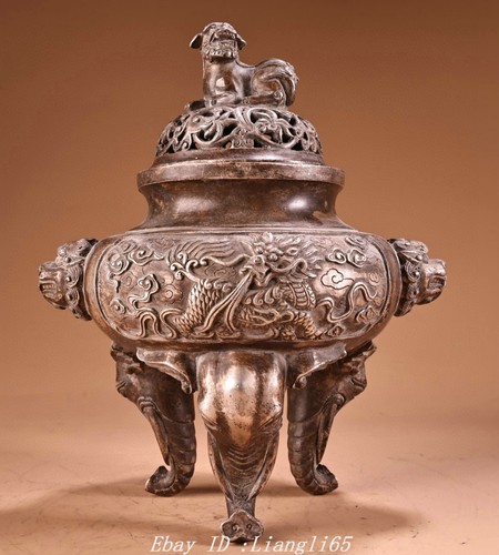 Bronze ware silber foo fu - ware,