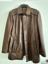 Herren-Lederjacke aus echtem