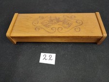 (22) 2x Vintage Kartenspiel je 55 Blatt - BACCHUS VEB A. 1974 - in Holzschatulle