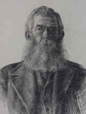 Porträt Mann mit Bart