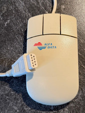 Vintage ALFA DATA Serial Ball Mouse 540M – Made in Taiwan