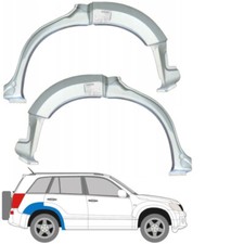 Für Suzuki Grand Vitara 2005-2012 Radlauf Reparaturblech Kotflügel / Paar
