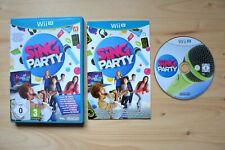 Wii U - Sing Party - (OVP, mit Anleitung)