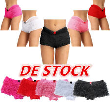 DE Damen Mädchen Sicherheits Shorts mit Rüschen Spitzen Slip Frauen Unterhosen