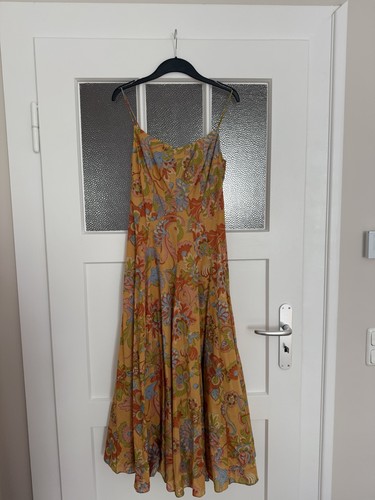 Zara kleid maxikleid blumen - zara,