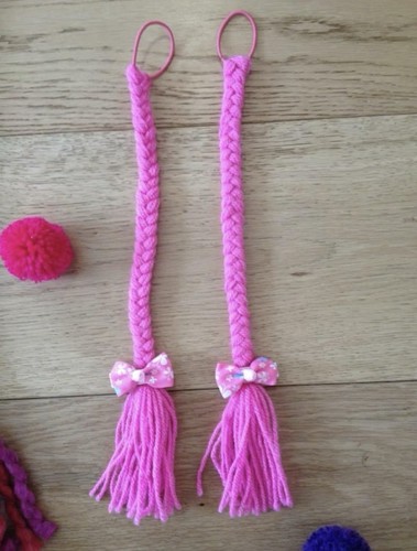 Rapunzel pretend haar zöpfe - pretend,