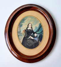 Kleines biedermeier gemälde - kleines,