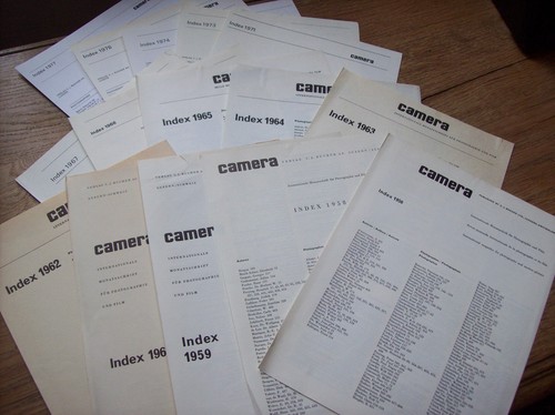 Index jahrgänge indizes - index,