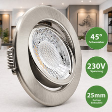 LED Einbaustrahler 230V