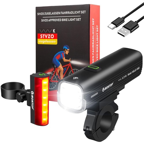 Fahrradlicht set usb led - set,