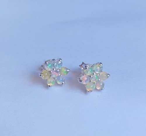 Natürlicher feueropal blume - natürlicher,