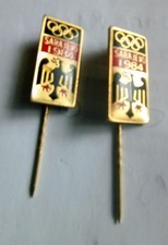 Olympia Pin/ Anstecknadel DEUTSCHLAND Sarajewo 1984
