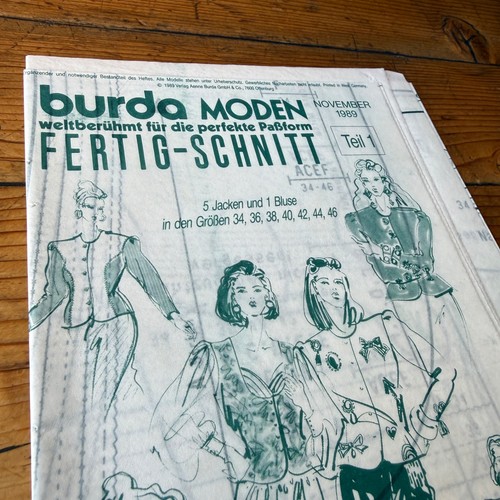 Burda moden fertig schnitt - burda,