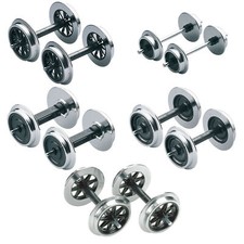LGB Metall Radsatz Doppelspeichenradsatz Vollradsatz Kugellagerrad Spur G Räder