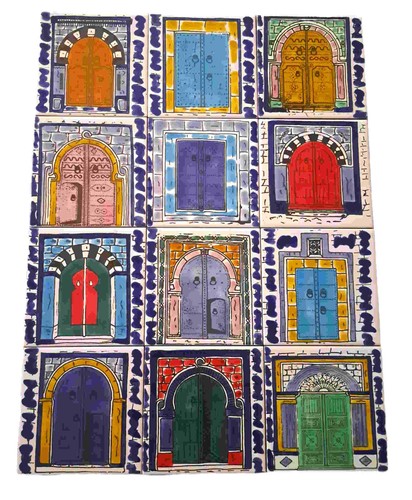 12x orientalische türen 45x60 - 12x,