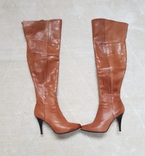 Stiletto Stiefel Gr. 38 braun