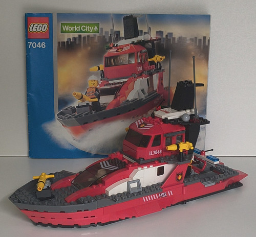 Lego 7046 fire command - lego, craft