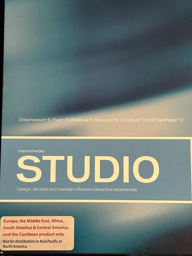 Adobe macromedie studio 8 - macromedie,