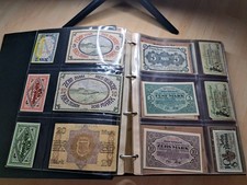 Notgeld Reutergeld Album Kriegsnotgeld Banknoten