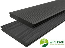 WPC Terrassendielen Massiv Handmuster Muster 20 mm x 15 cm anthrazit Premium
