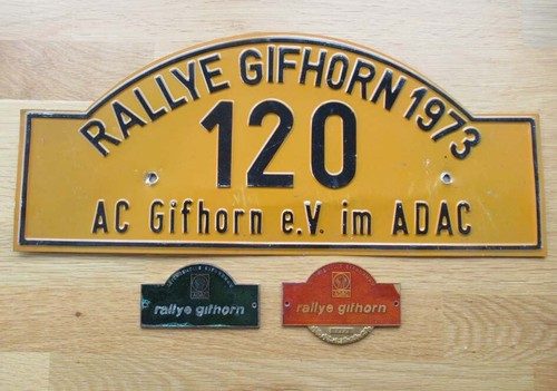 Alte autoplaketten adac rallye - autoplaketten,