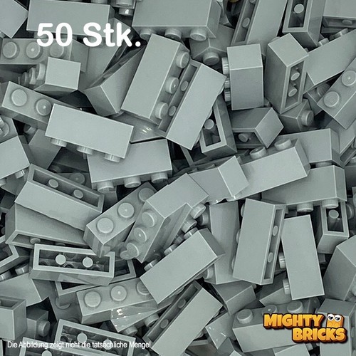 Lego 50x stein 1x3 hellgrau - 50x,