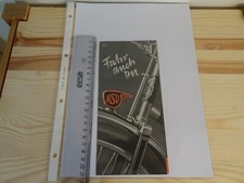 Nsu fahrrad prospekt fahr - fahr, auch